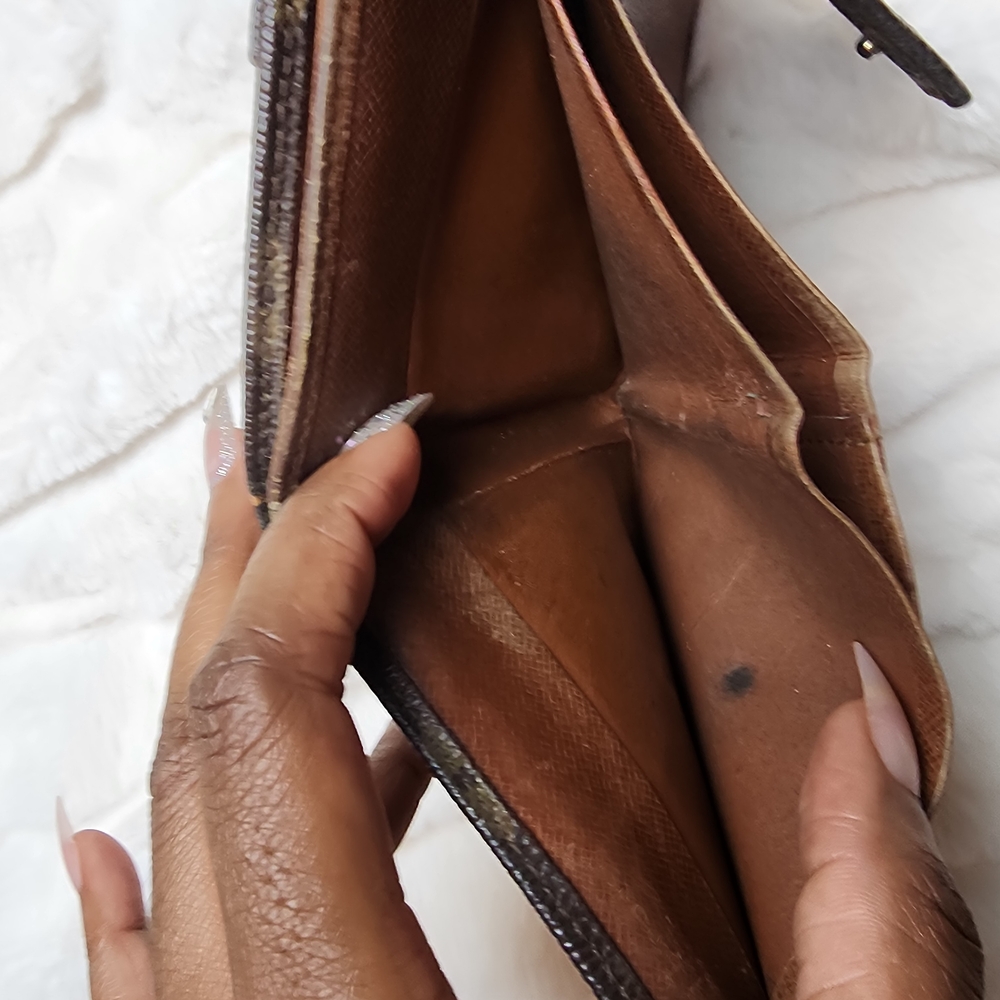 Louis Vuitton Dark Brown Monogram Wallet - Picture 7 of 10